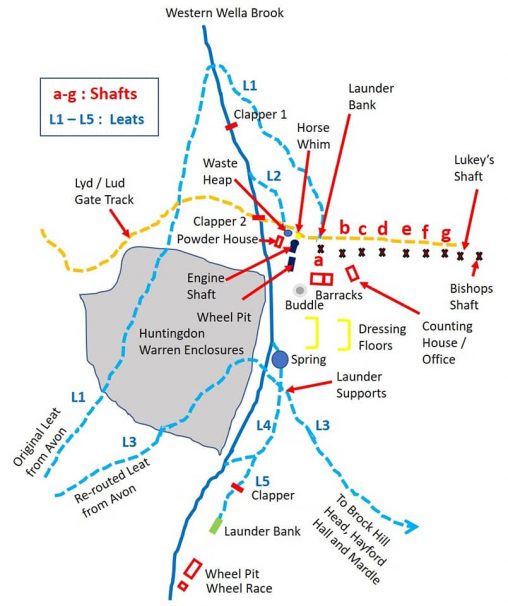 HUNTINGDON MINE AND ITS LEAT SYSTEMS Dartmoor Explorations