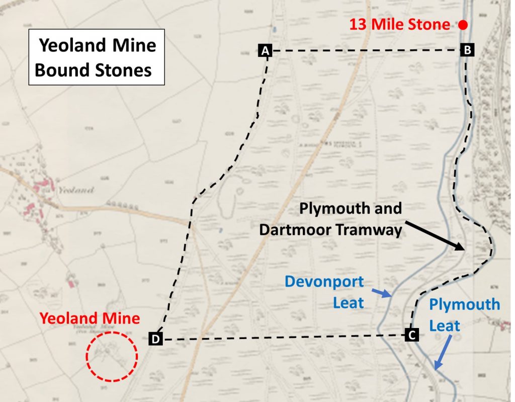 Yeolands Mine Bound Stones Map