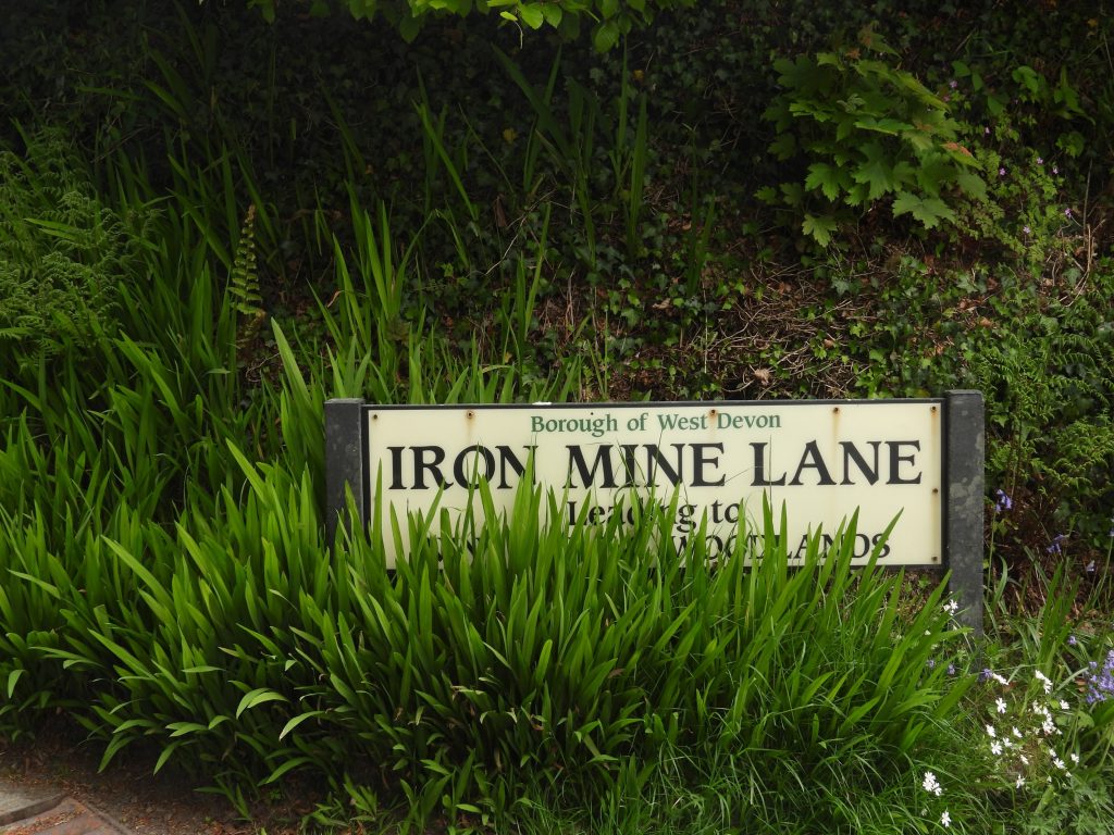 25. Iron Mine Lane Sign