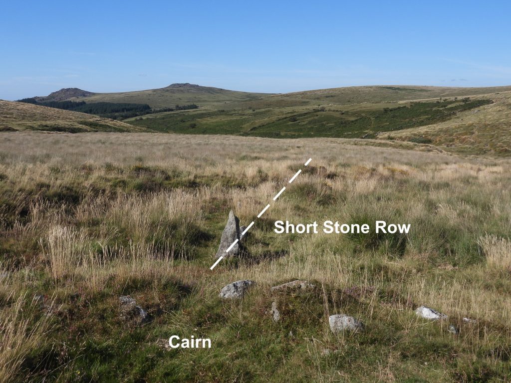 6. Cairn and Short Stone Row b