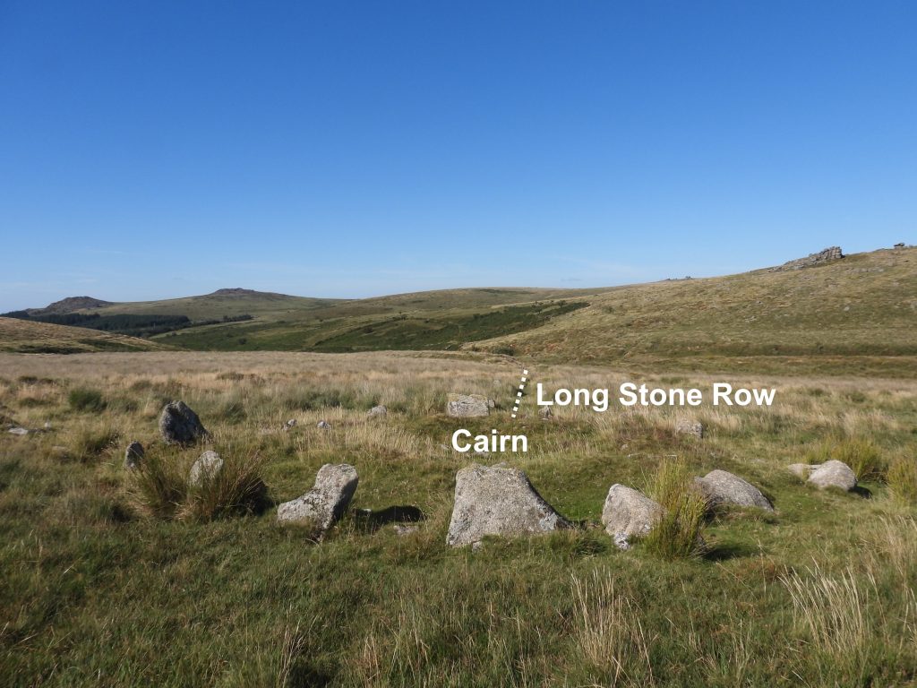 7. Cairn and Long Stone Row b