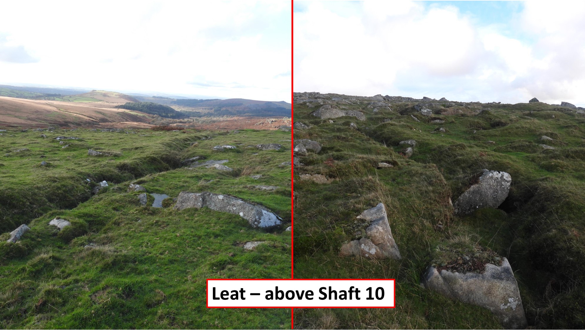 23. Leat above shaft 10
