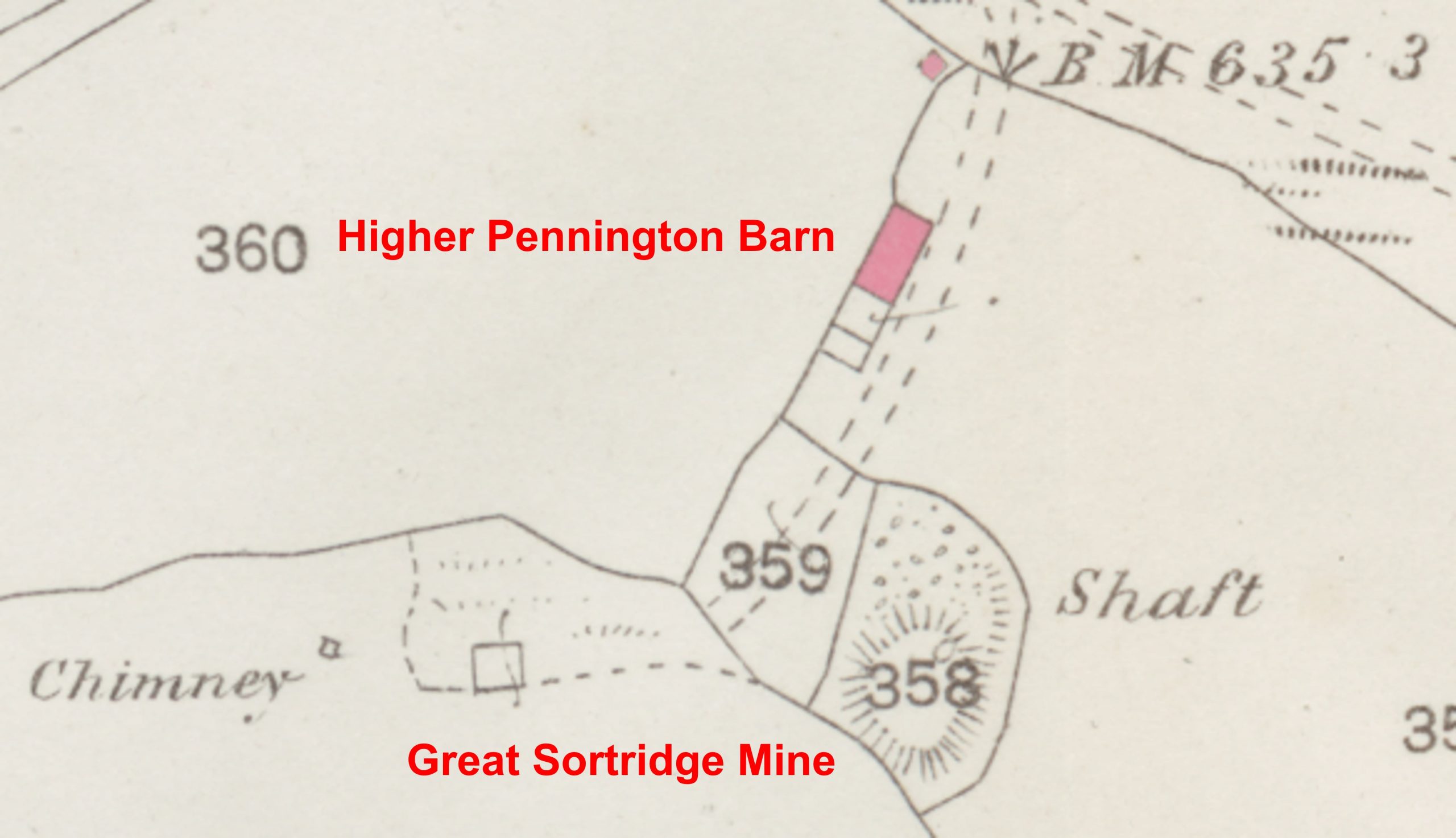 2. Great Sortridge Map