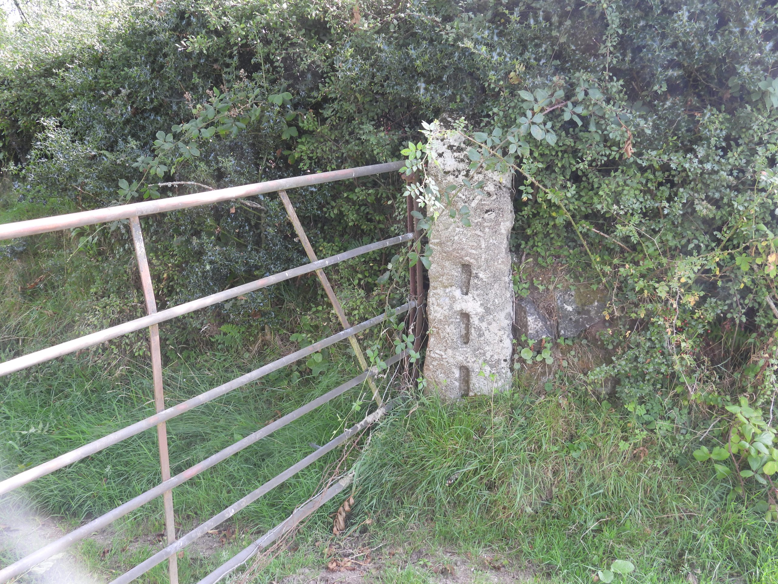15. Slotted Gatepost