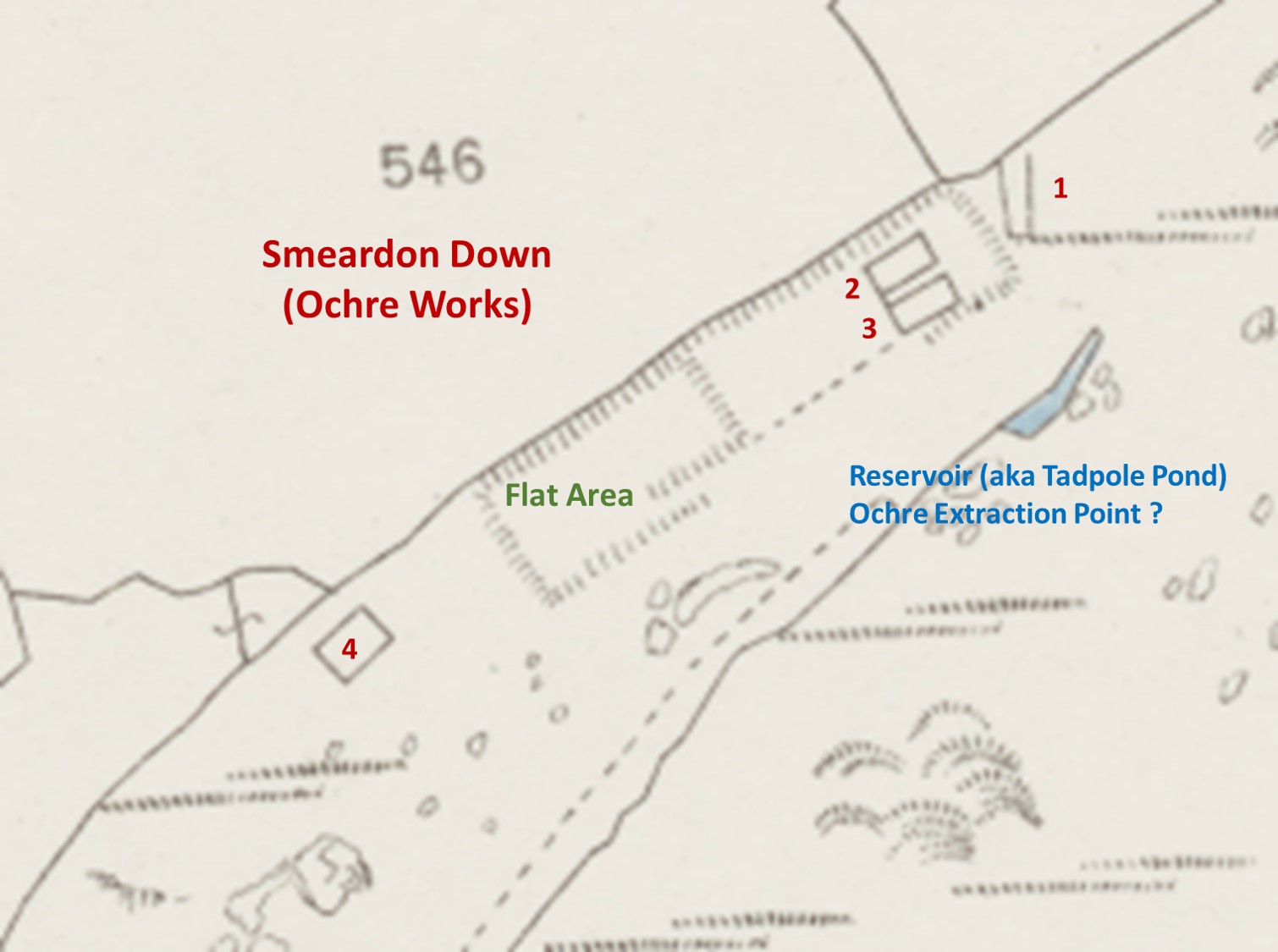 17. Map of works