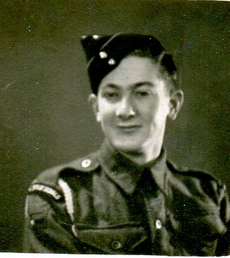 1. Ted in Royal Corps of Signals uniform