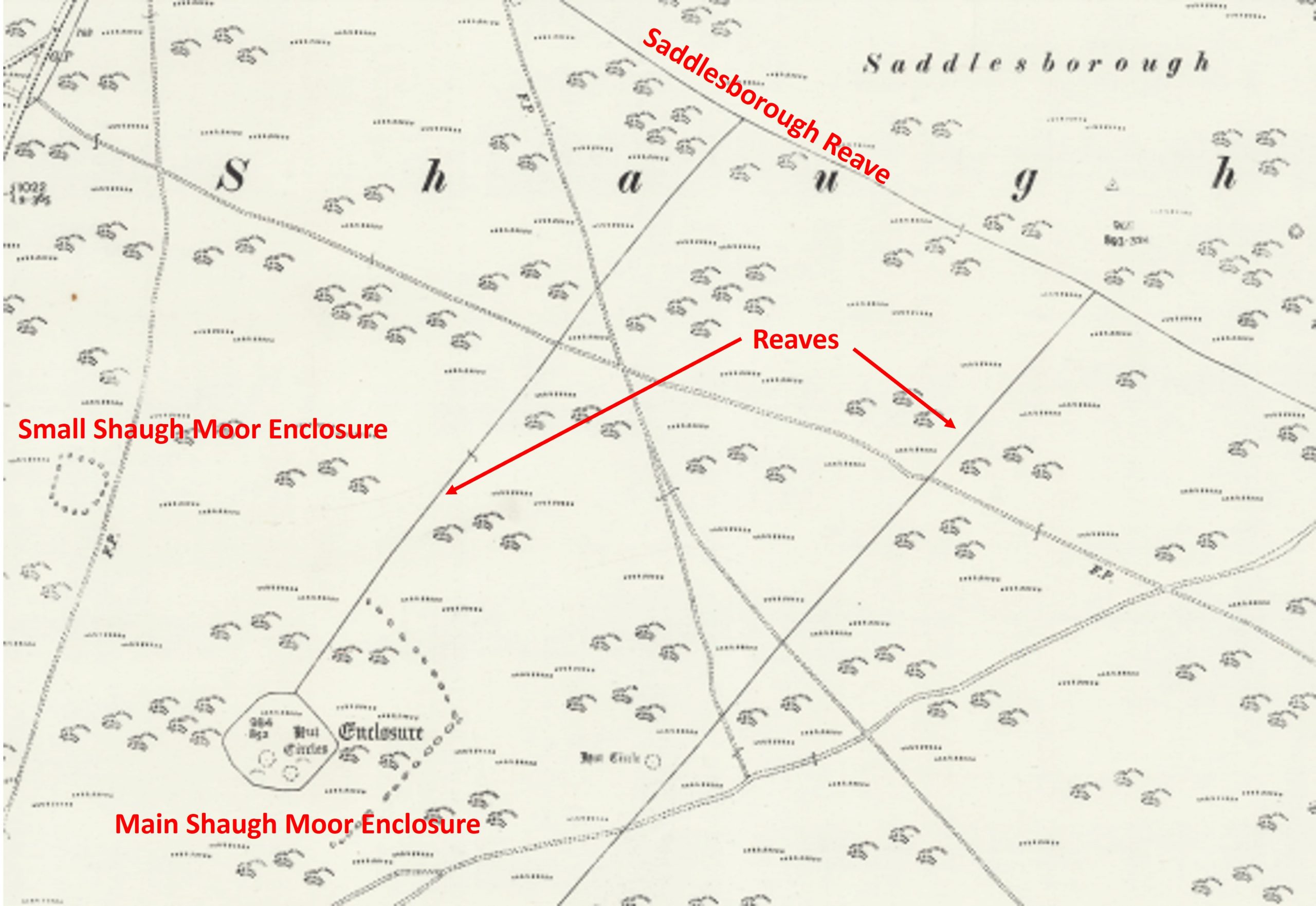 28. Shaugh Moor Map