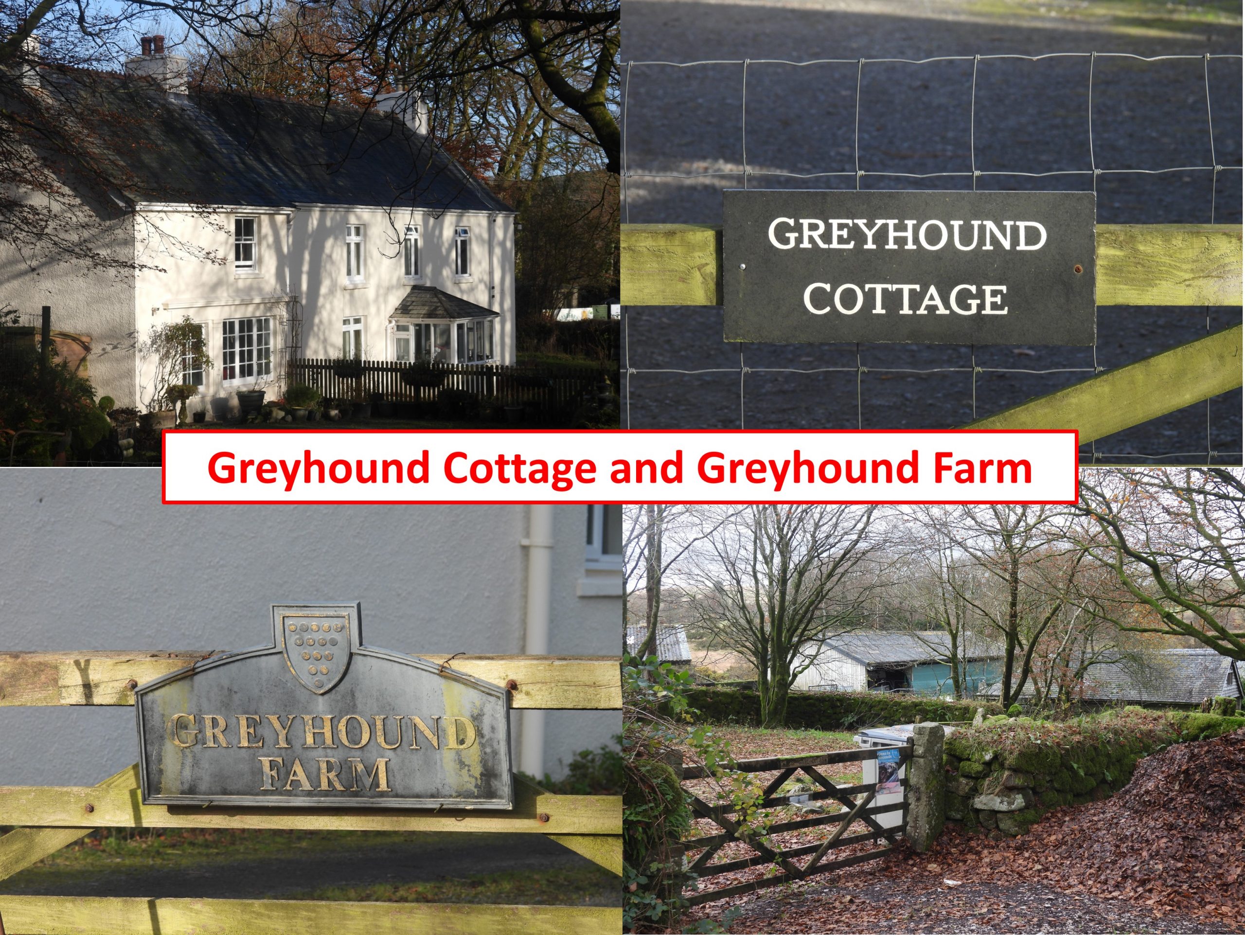 Greyhound Cottage and Greyhound Farm