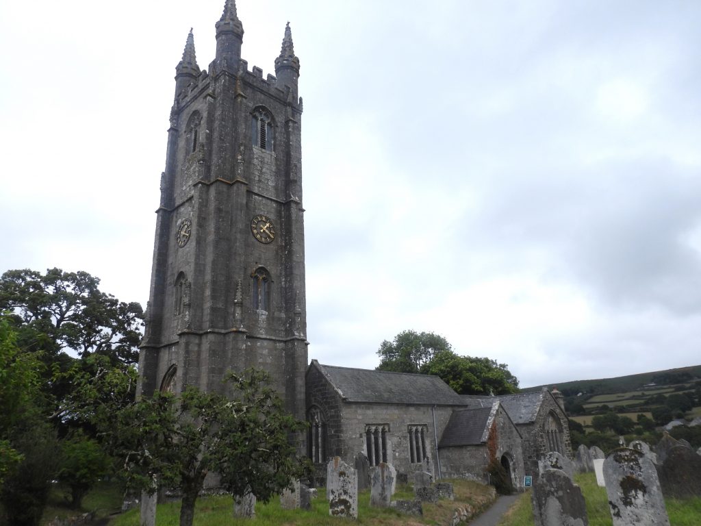 13a. Widecombe Church Exterior