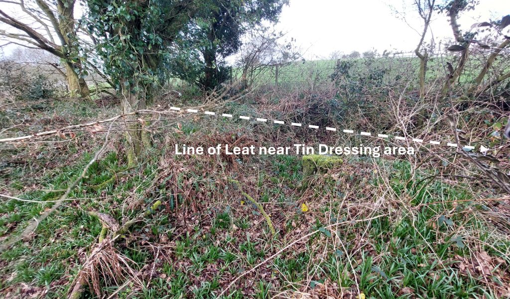 4. Leat leading to Tin Working area