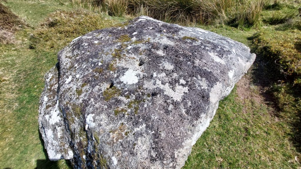 3b. Holed Rock at SX68184 81989