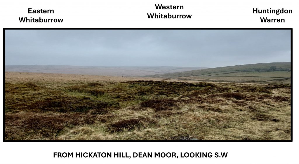 11b. Stevens -  Hickaton Hill, Dean Moor, Looking S.W.