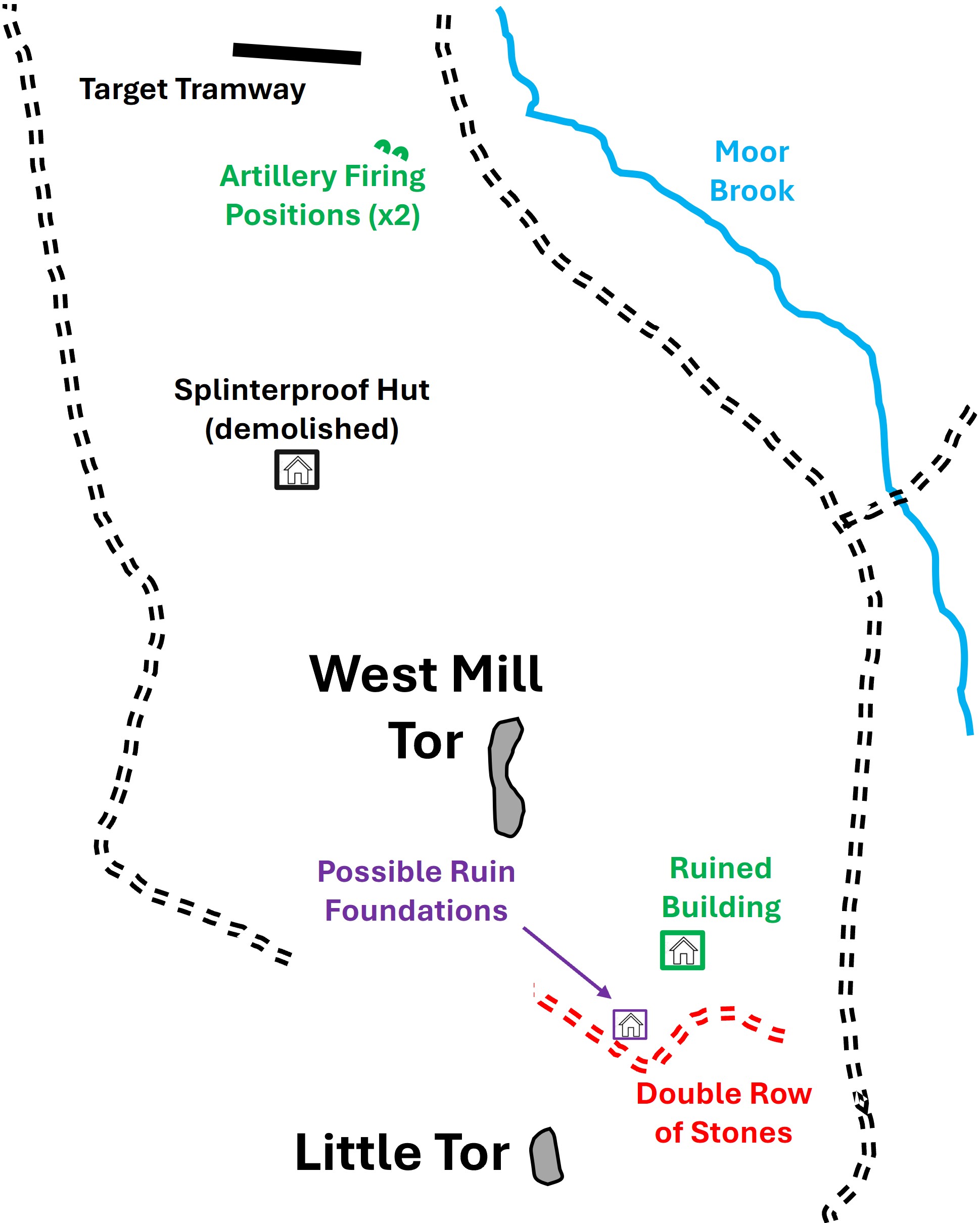 Longmoor Ranges Map Military – Dartmoor Explorations