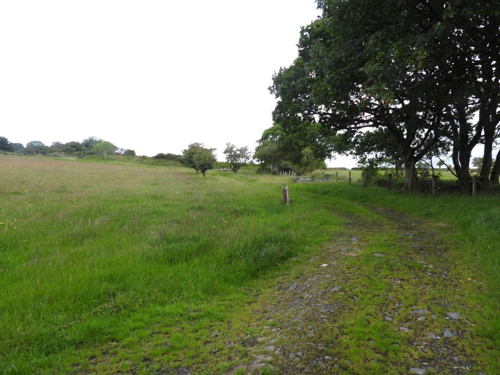 35. Approaching from south