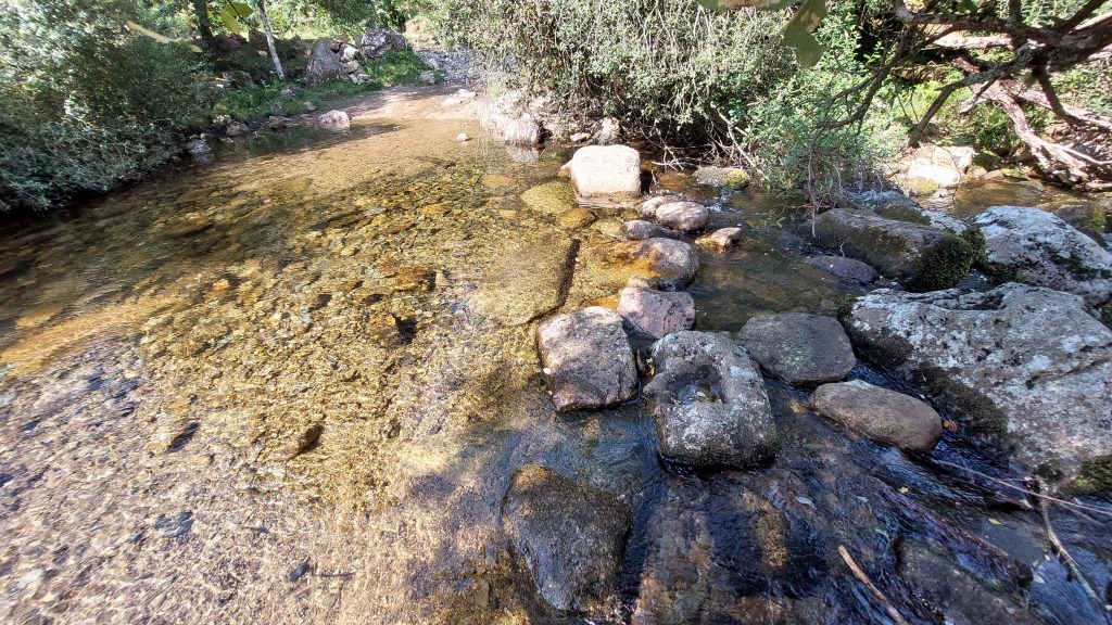 3a. Mould Stone in river