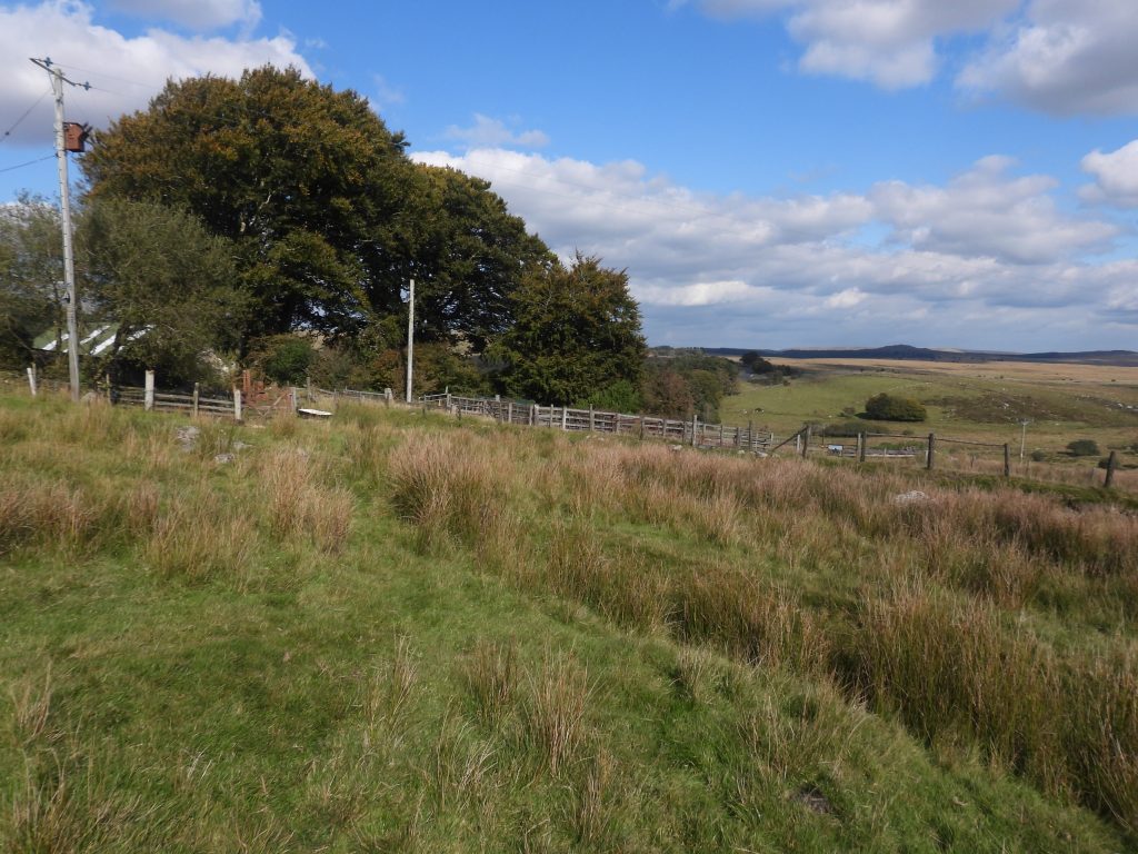3. Leat feature - old septic tank