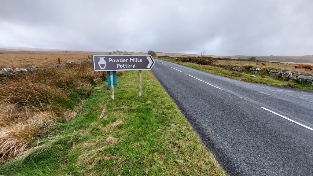 1. Powder Mills Sign