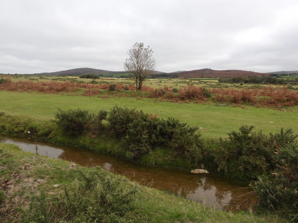 9. Leat separating the camp