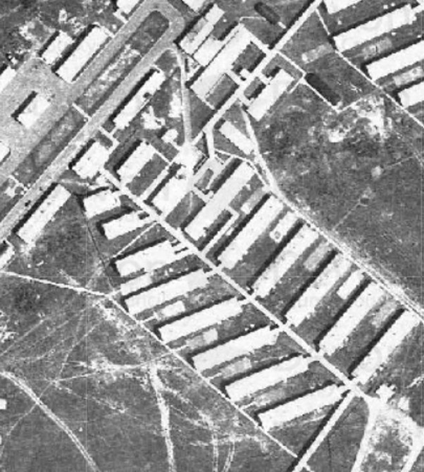 13a. Hospital Block - Wards - section 8 - aerial photograph