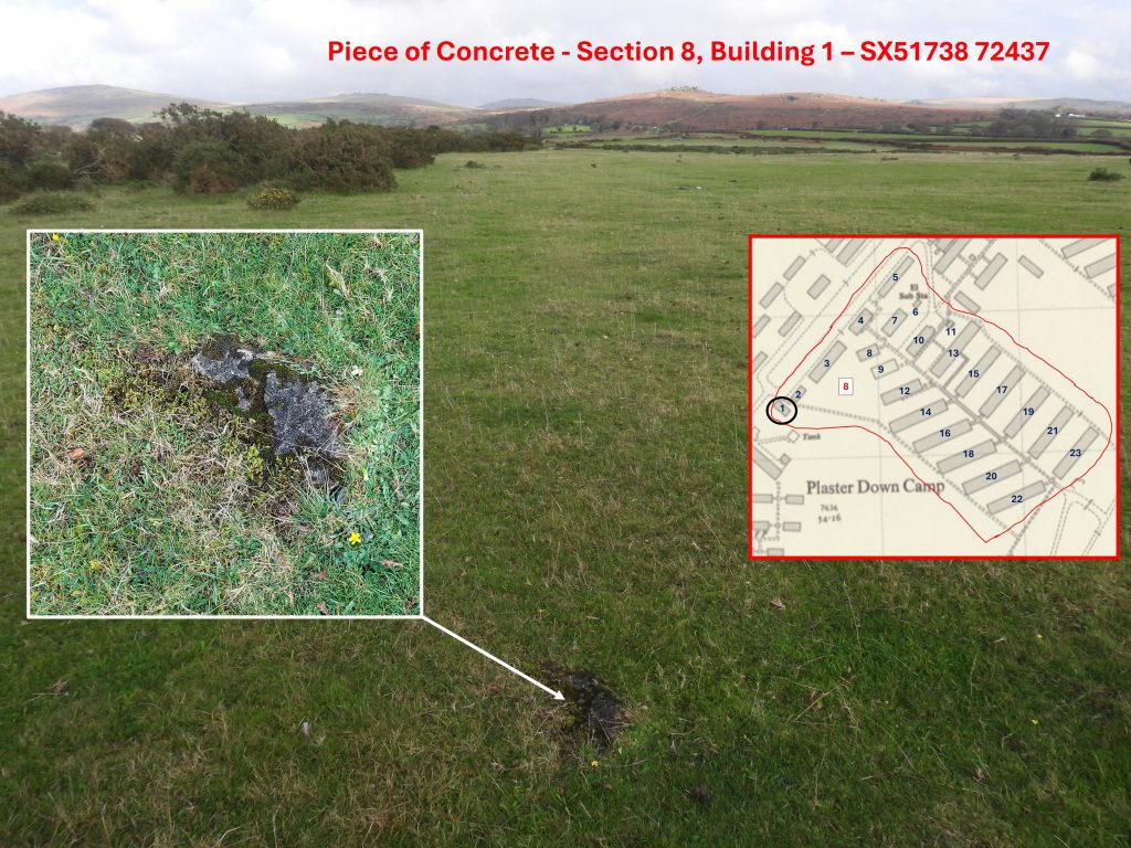 11a. Piece of Concrete - Section 8, Building 1 - SX51738 72437