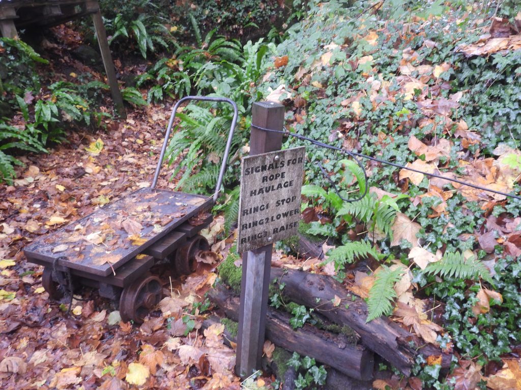 12. Sign at Bottom of Incline Tramway near Lower Adit