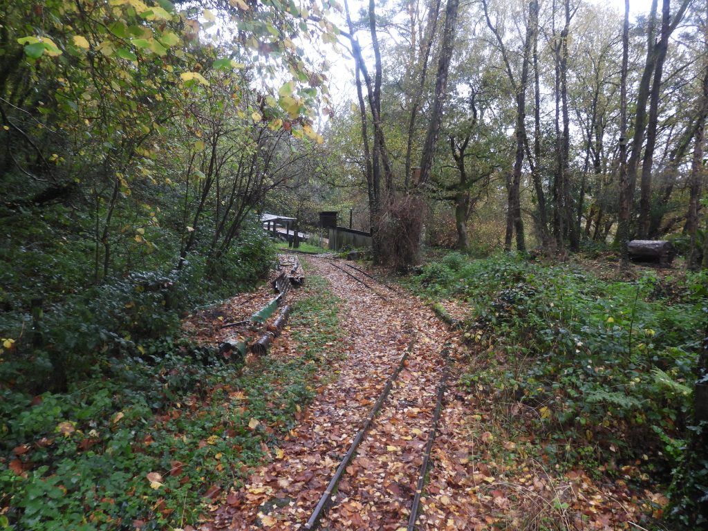 17b. Tramway leading to Headgear