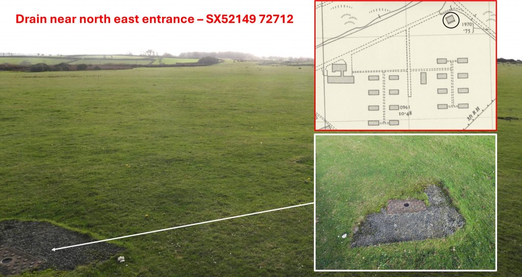 19. Drain near north east entrance – SX52149 72712