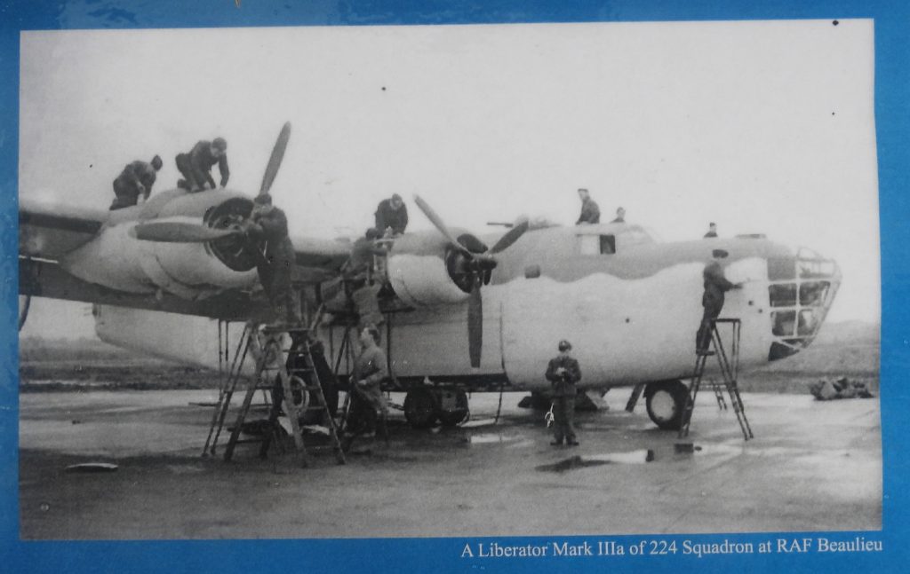 1a. Liberator of 224 Squadron at RAF Beaulieu