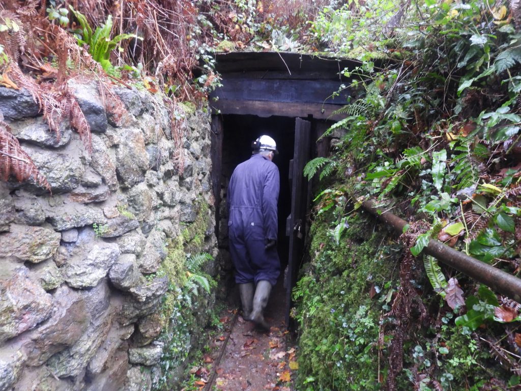 24. Entering Middle Adit