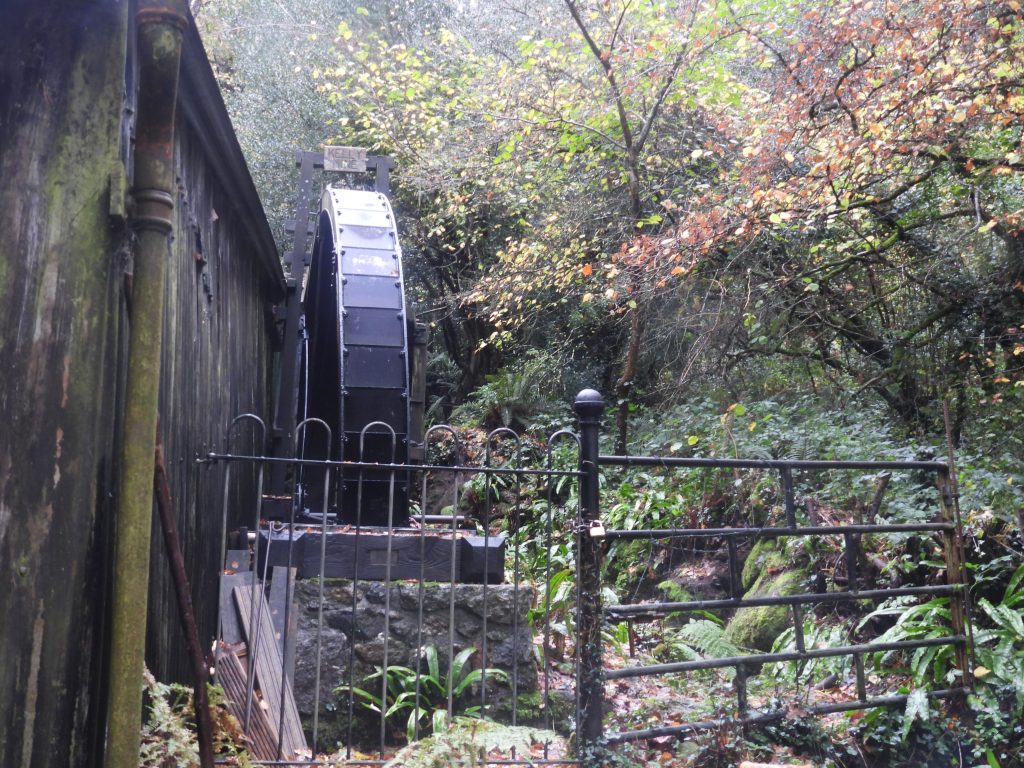 38b. New Waterwheel on Machine Shed