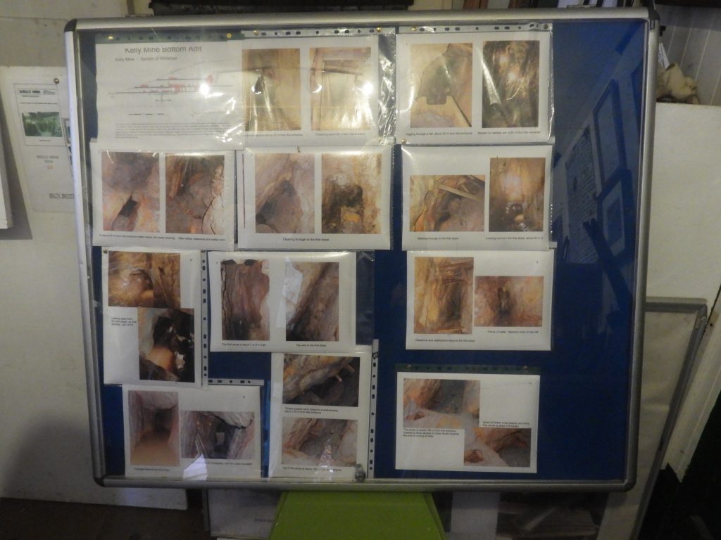 46b. Bottom Adit Pictures in Museum