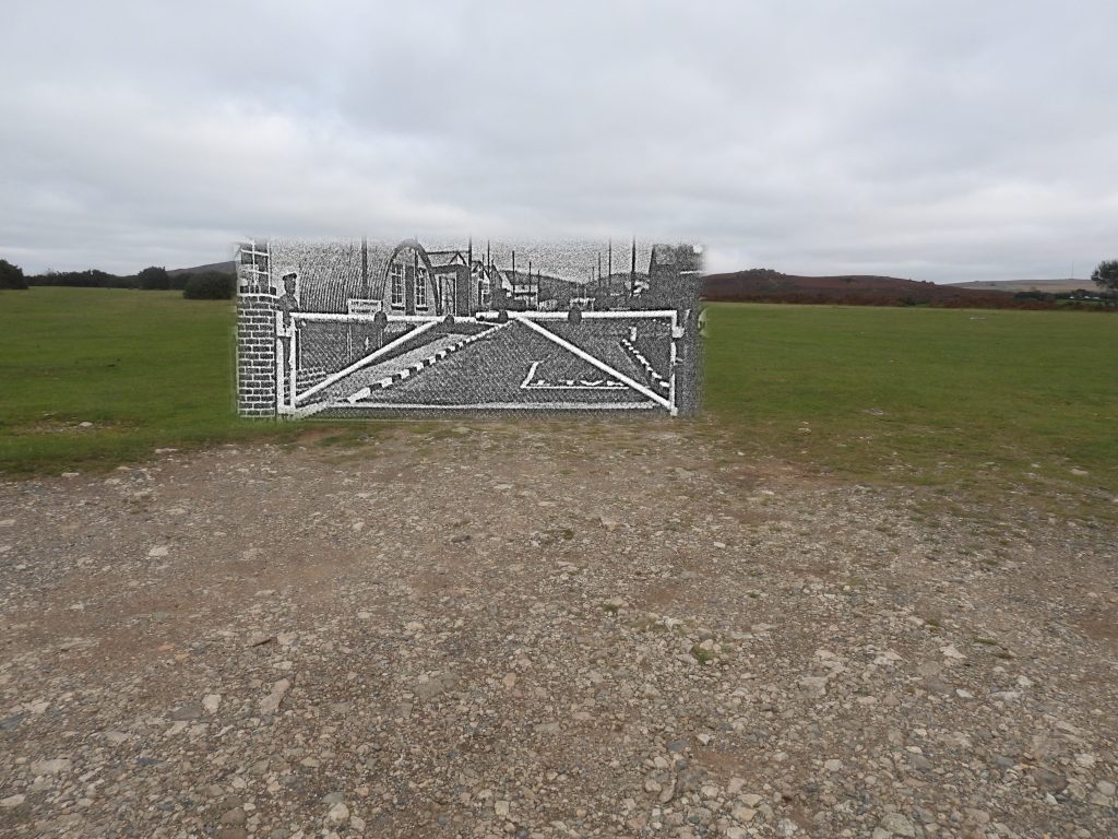 6c. Front Gate - old and new