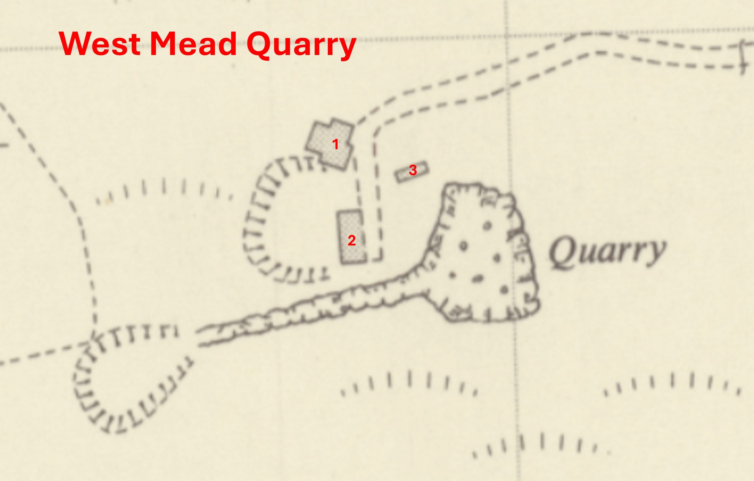 1. Map - West Mead Quarry