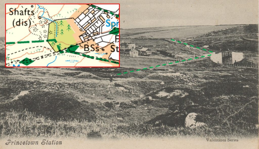 19. Princetown Station from where plantation now is 2