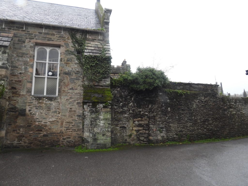 19. Side view of Chapel with blocked doorway