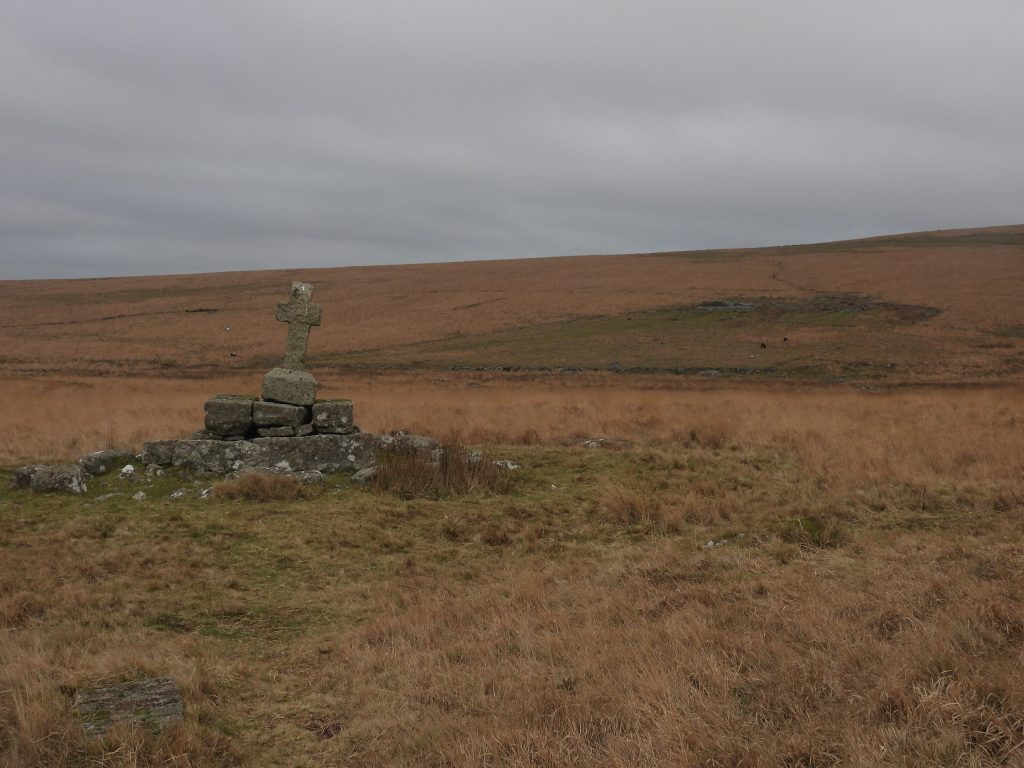 1a. Childe's Tomb and Fox Tor Farm