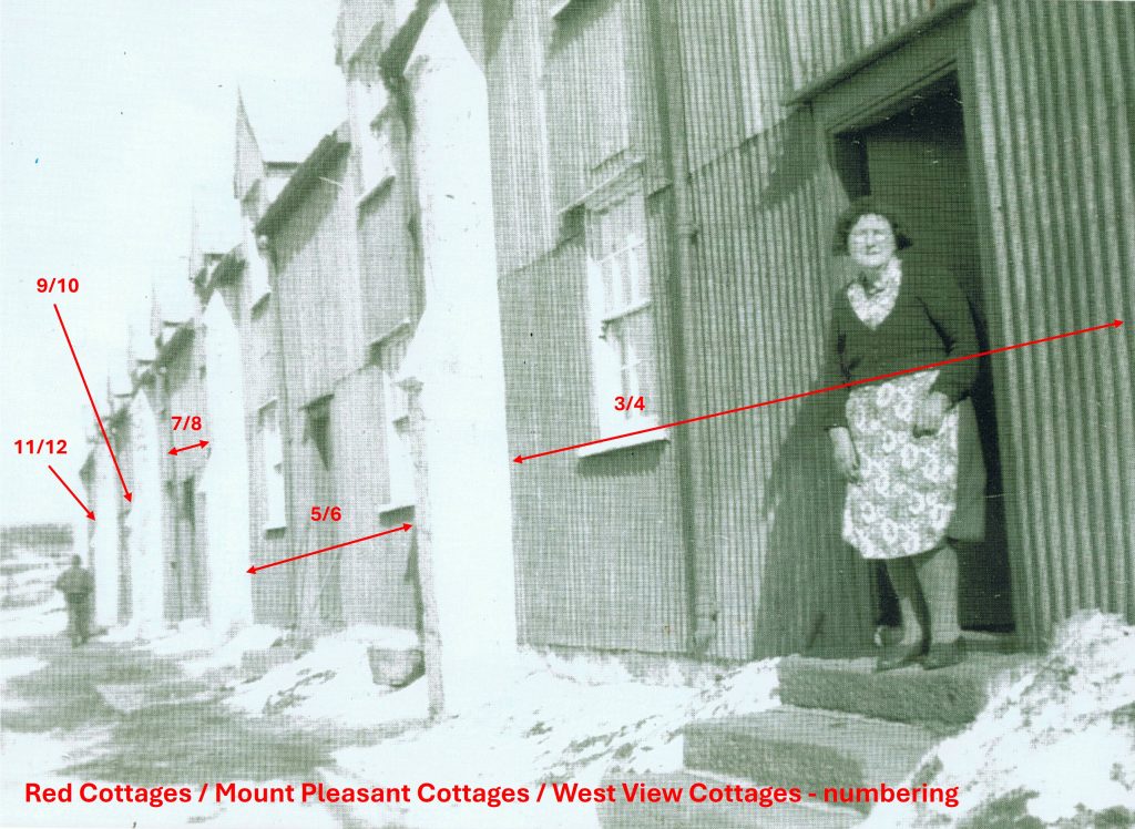 5a. Red Cottage numbering