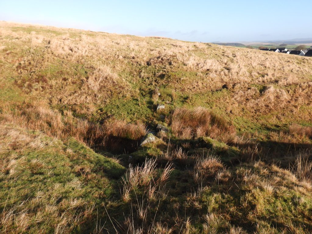 6b. Line of granite in Openworks