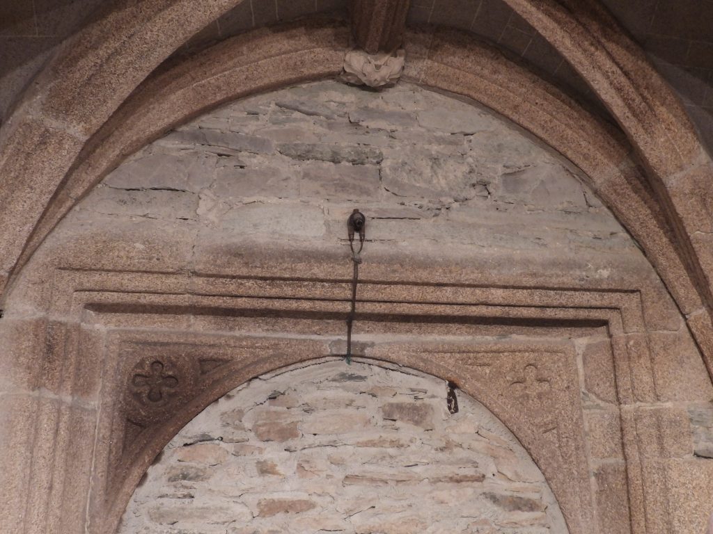 9c. Abbey Doorway on inside