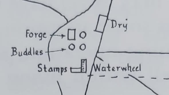 2. Map of Dressing Floor
