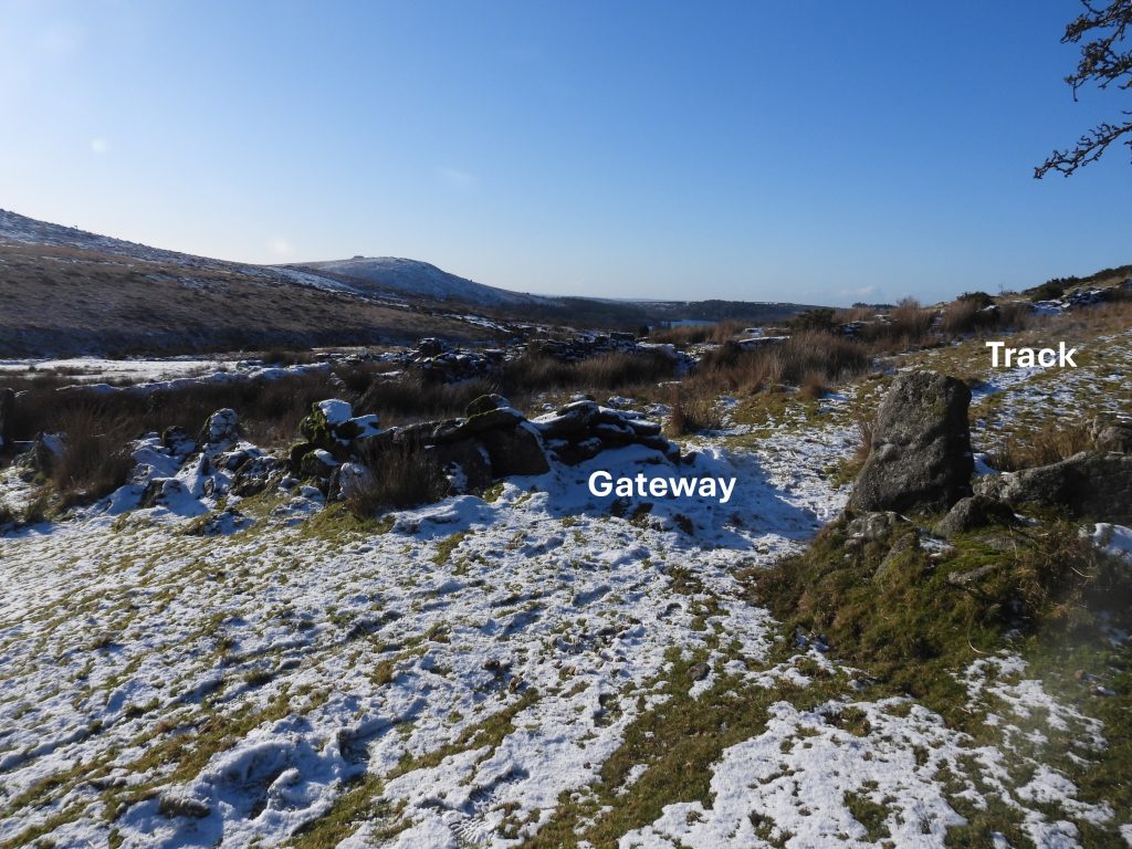 26. Track and Gateway by NE corner structure