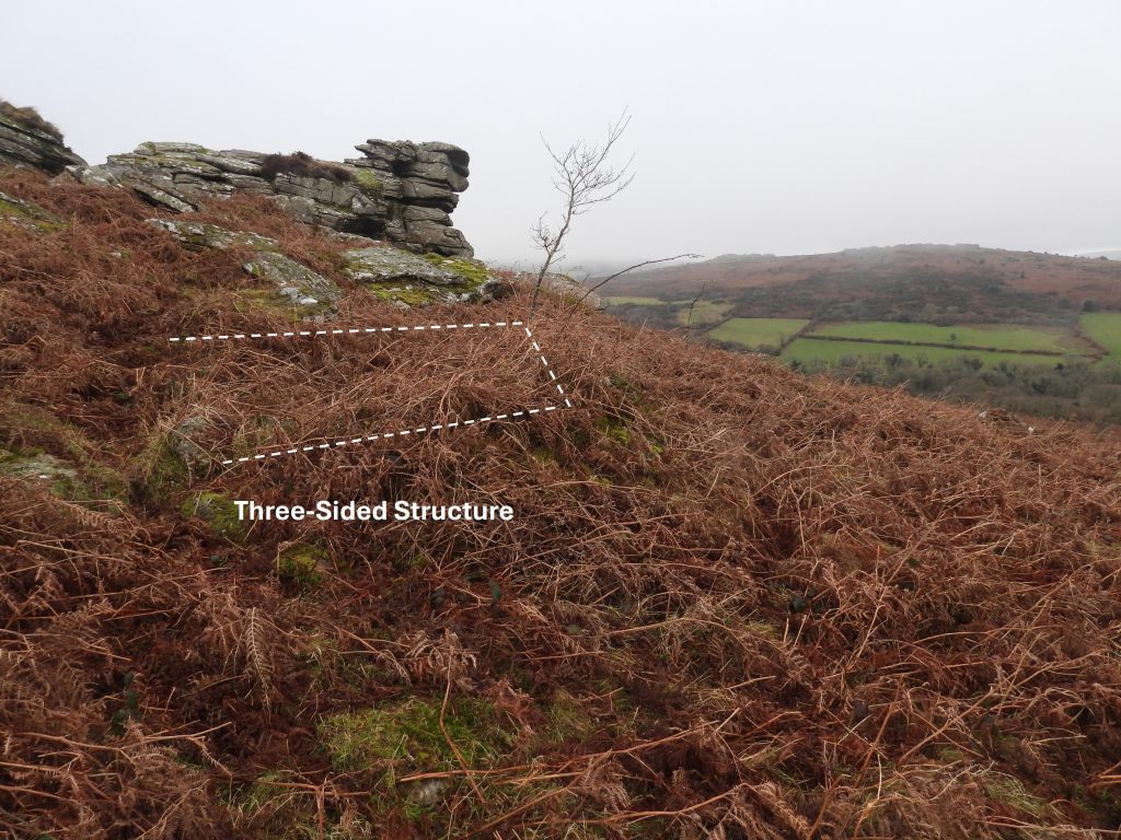 2c. Three sided structure