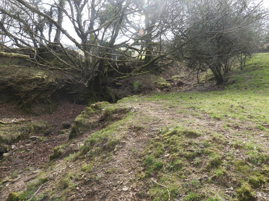 3. Lane from shafts and stamps loading platform