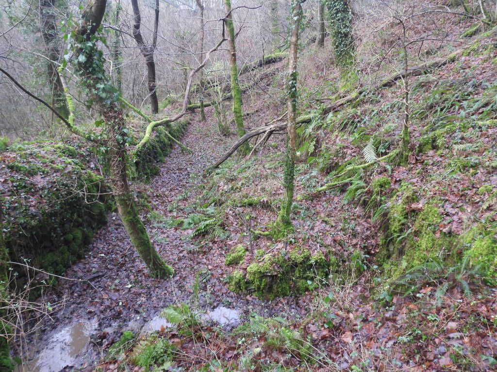 9a. Tramway with walling