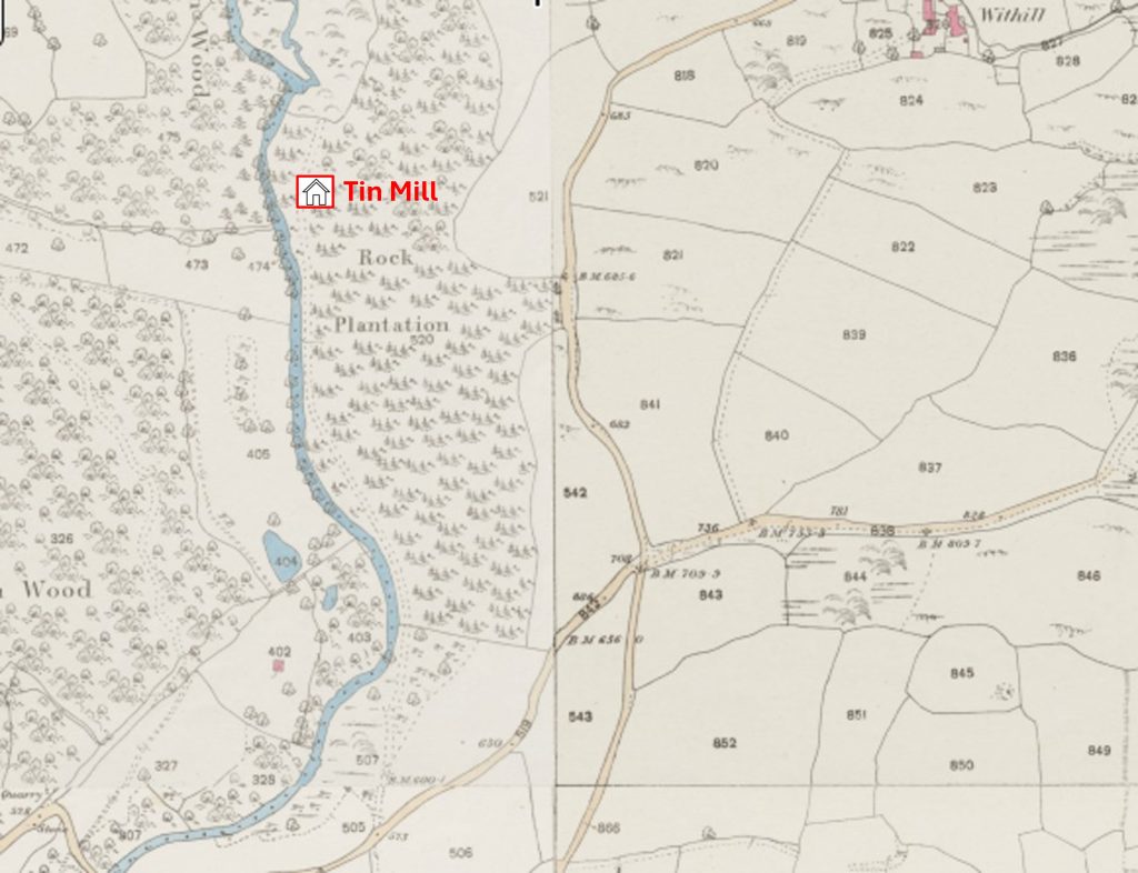 0. Rock Plantation Tinners Mill Map
