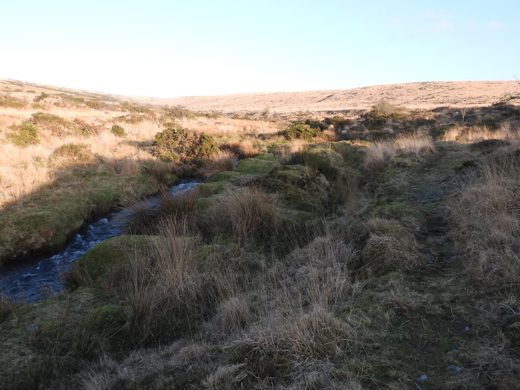 11f. Approaching the Leat Take off point