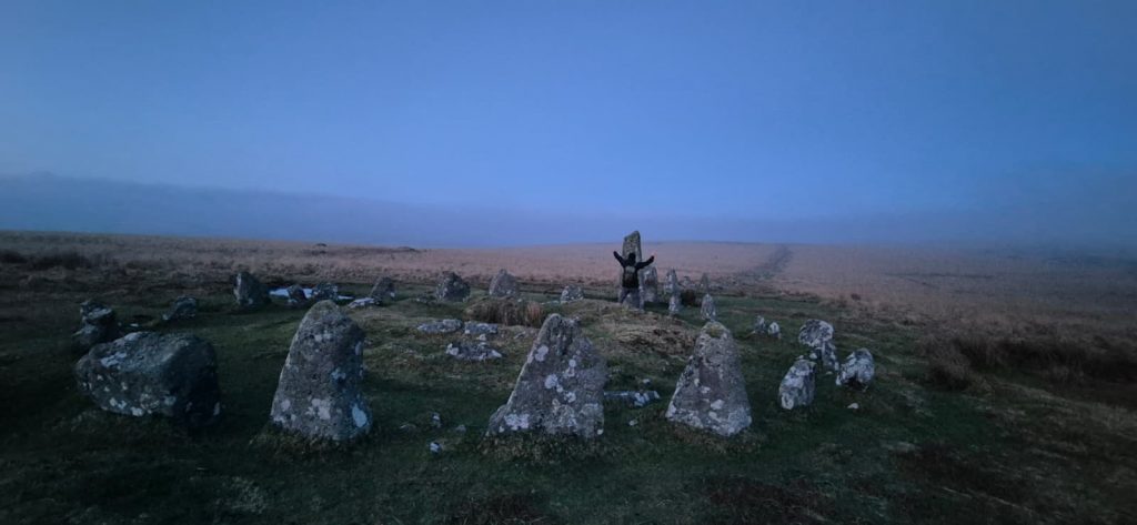 14. Hingston Stone Row c - a recreation