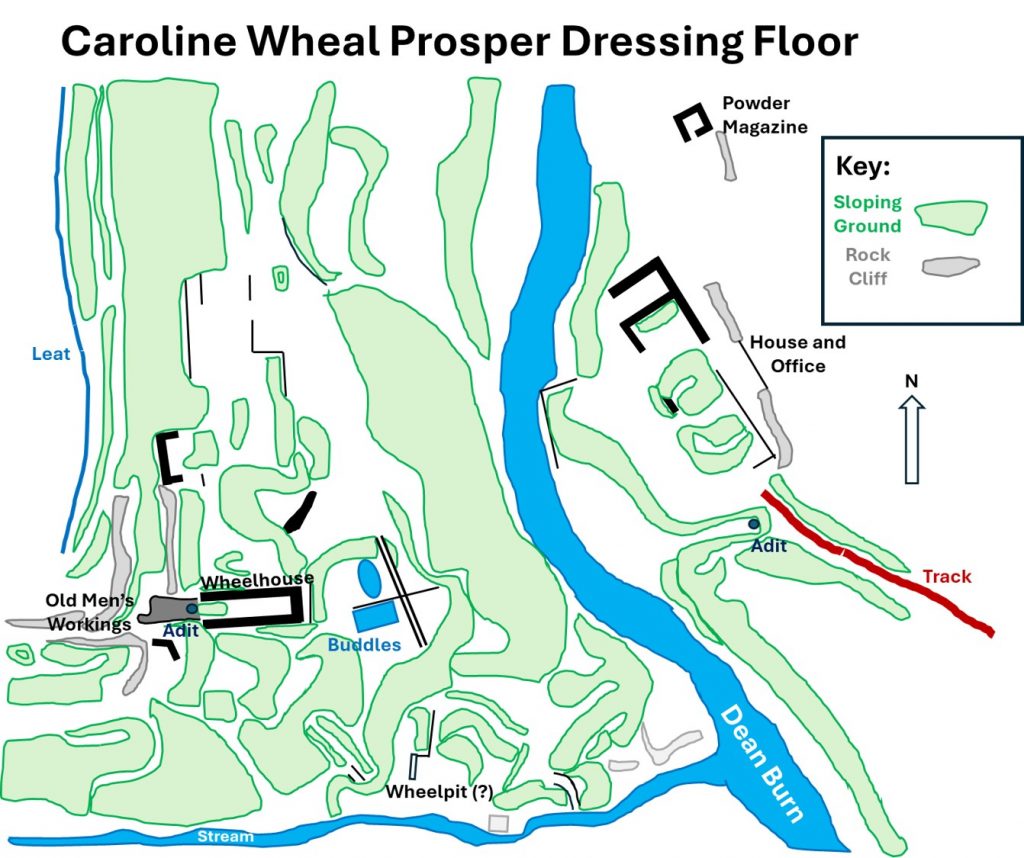 17. Sketch Map of Dressing Floor
