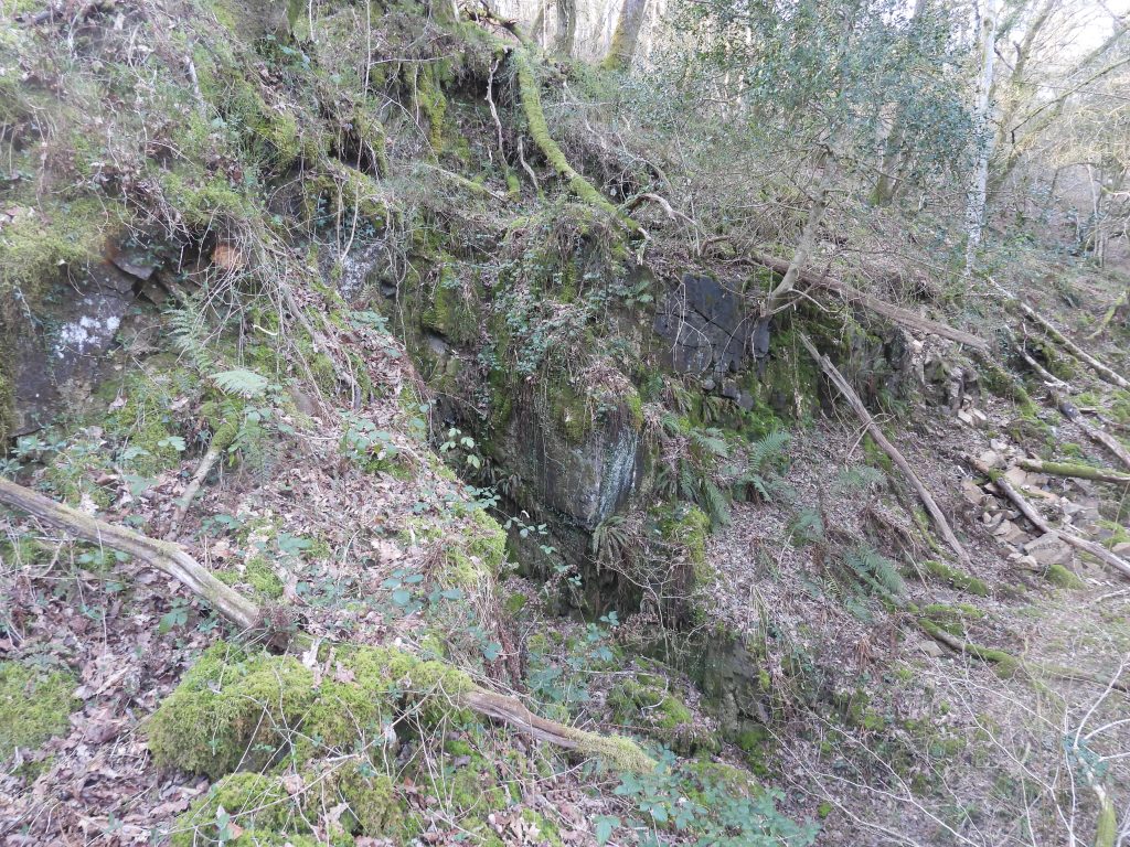 20a. Rock cut Openwork above adit