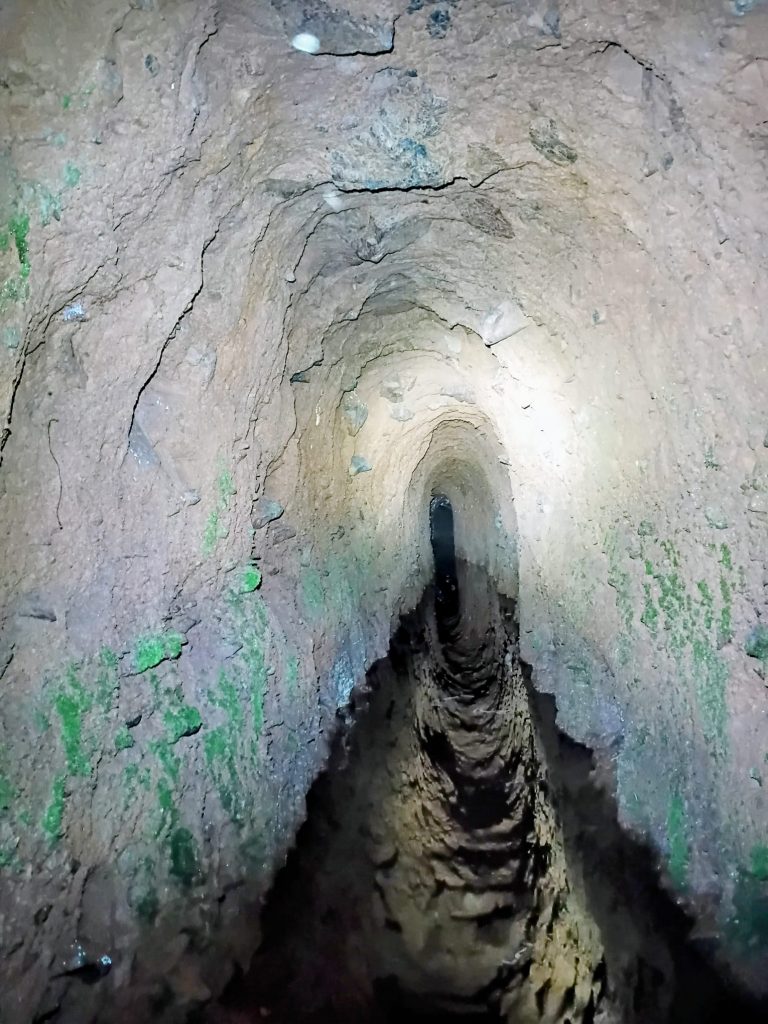 8c. Inside the Upper adit